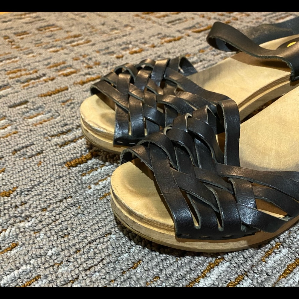 Well Loved Swedish Hasbeens Clog Sandal